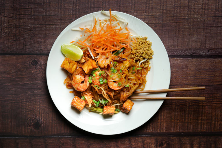 Pad Thai at The Baan Thai cuisine