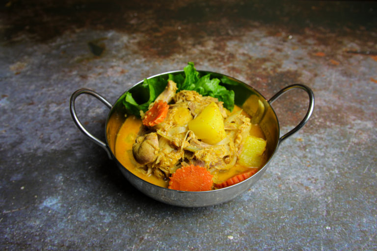 Yellow Curry at the Baan Thai cuisine