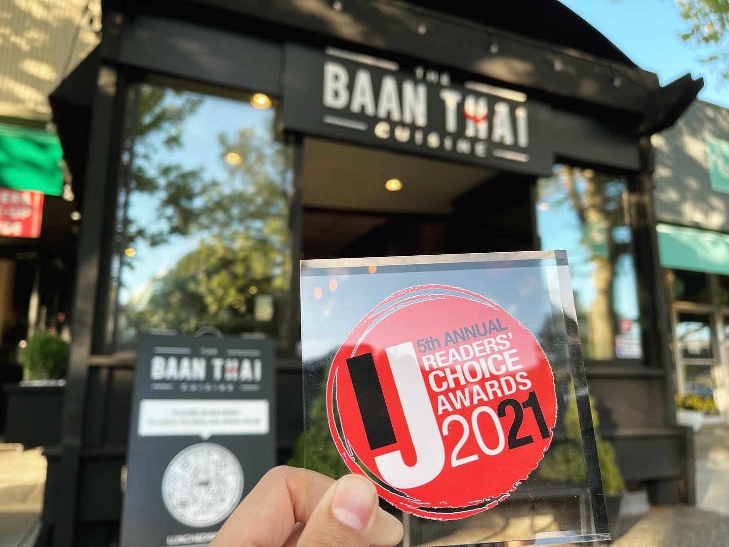 the Baan Thai cuisine in San Anselmo