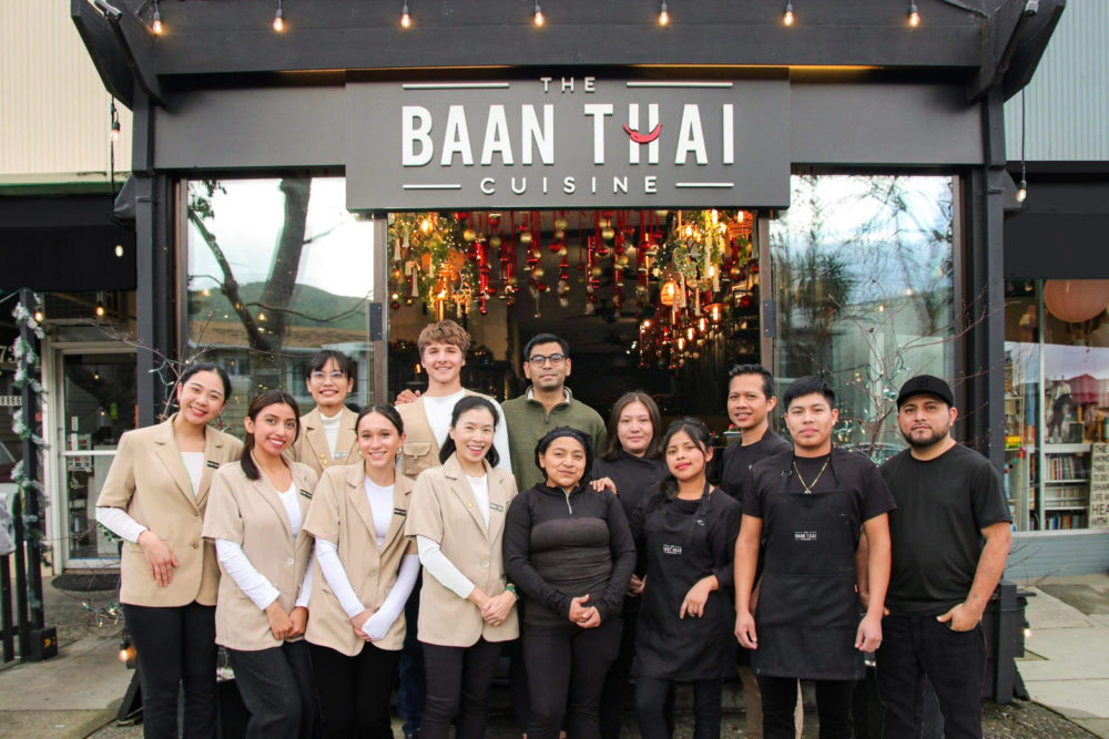 Best Thai food at the baan thai cuisine in san anselmo