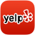yelp logo at the Baan Thai cuisine