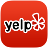 yelp logo at the Baan Thai cuisine